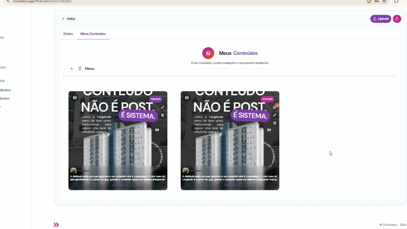 Alterar Conteúdo